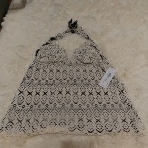NWT Bisou Bisou Halter Top